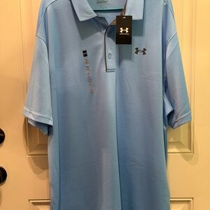 Under Armour Men's Light Blue Polo Shirt